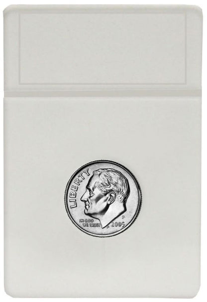 BCW - Currency Dime Display Slab Inserts - White - Good Games