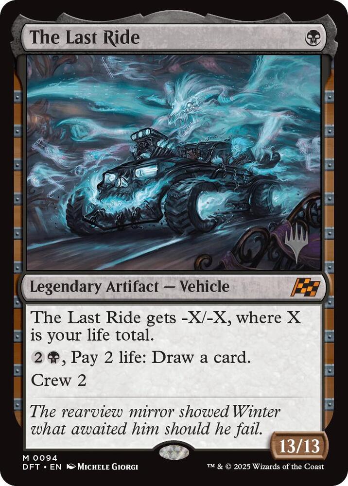 The Last Ride 94 (Promo Pack: Aetherdrift)  - Foil