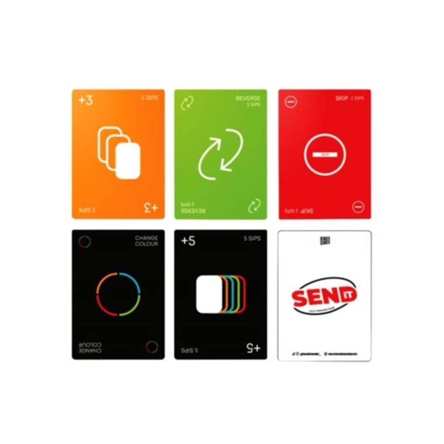 Bender Sender: Send It game spreaded out card