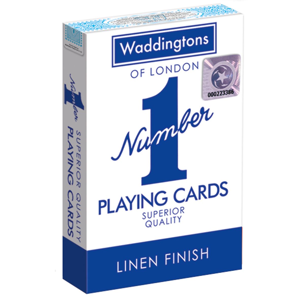 Winning Moves Waddingtons Number 1 Playing Cards - Red &amp; Blue - Good Games