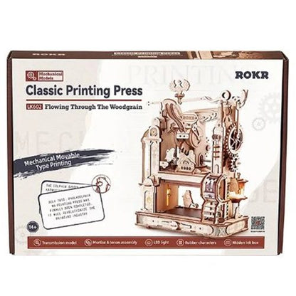 Mechanical Models - Printing Press - Good Games