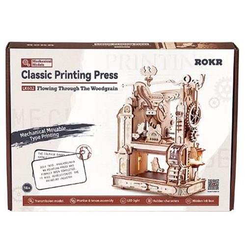 Mechanical Models - Printing Press - Good Games