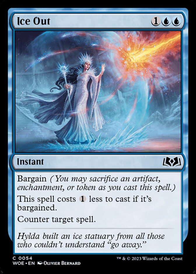 Ice Out 54/276 (Wilds of Eldraine)  - Foil
