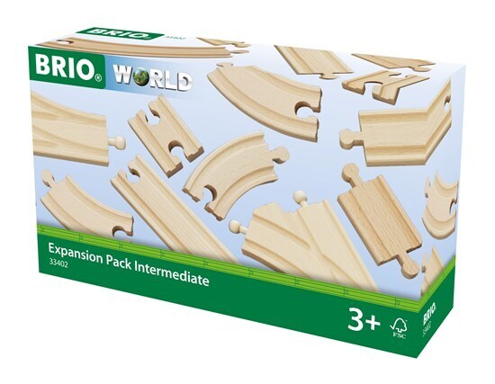 Brio Tracks - Expansion Pack Intermediate, 16 Pieces