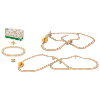 Brio Tracks - 50 Piece Track Pack