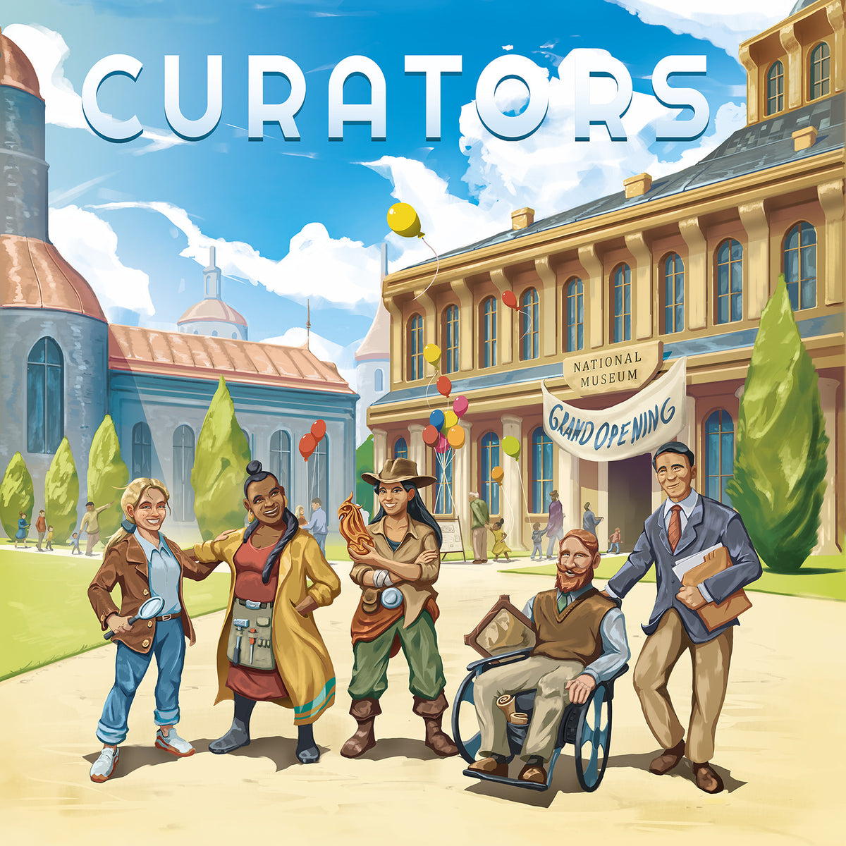 Curators game box product image from VR Distribution