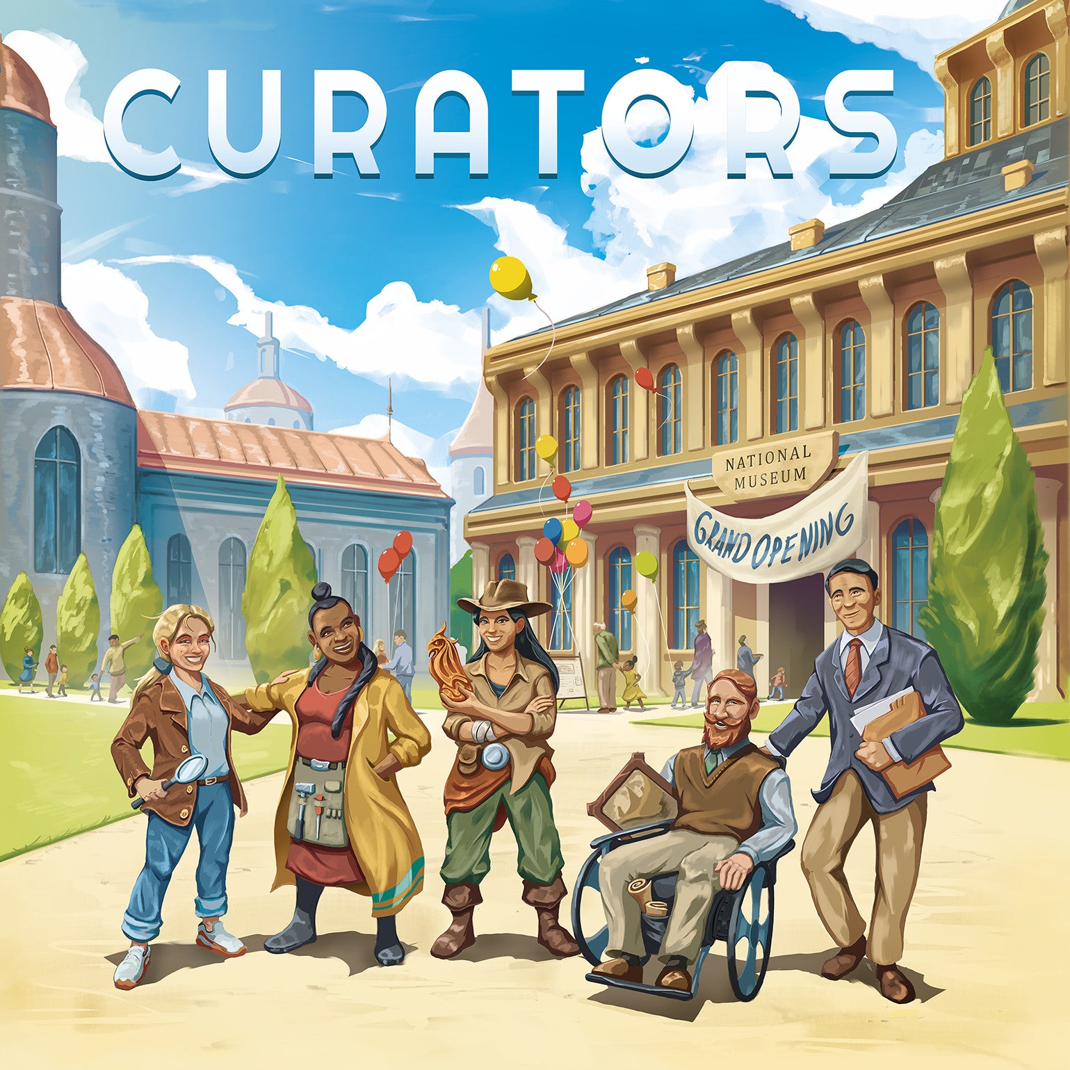 Curators game box product image from VR Distribution