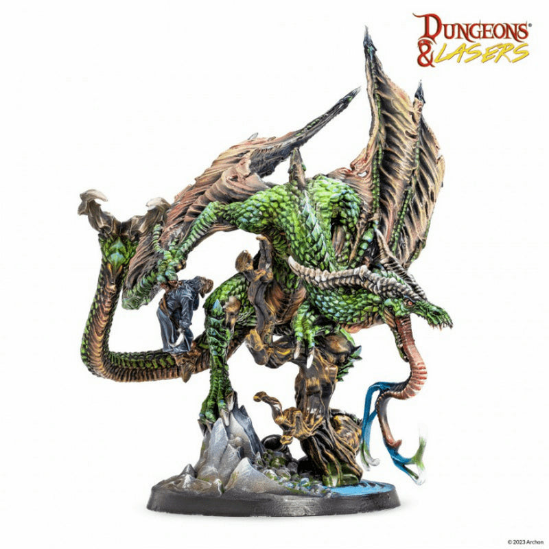 Archon Studio Dungeons &amp; Lasers: Dragons - Wyvern Miniature - Good Games