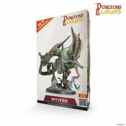 Archon Studio Dungeons & Lasers: Dragons - Wyvern Miniature - Good Games