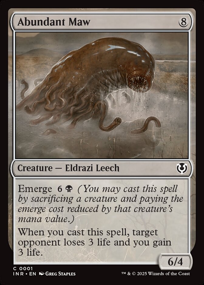 Abundant Maw 1 (Innistrad Remastered)  - Foil