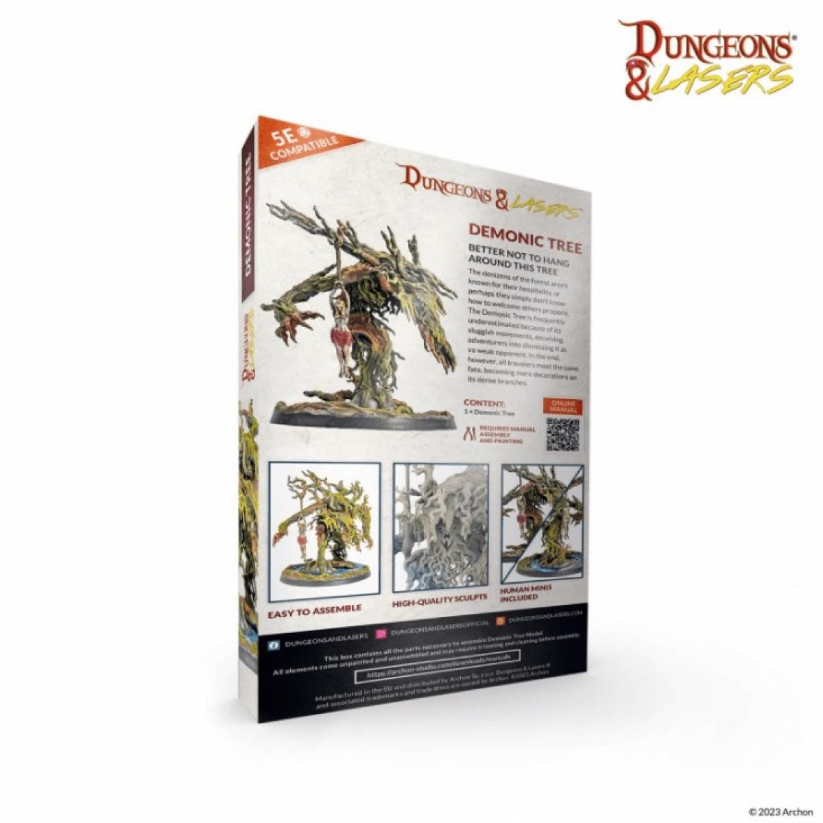 Dungeons & Lasers: Miniatures - Demonic Tree - Good Games