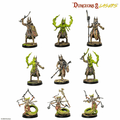 Dungeons & Lasers Miniatures - White Eyes Dunes (DNL0102) - Good Games