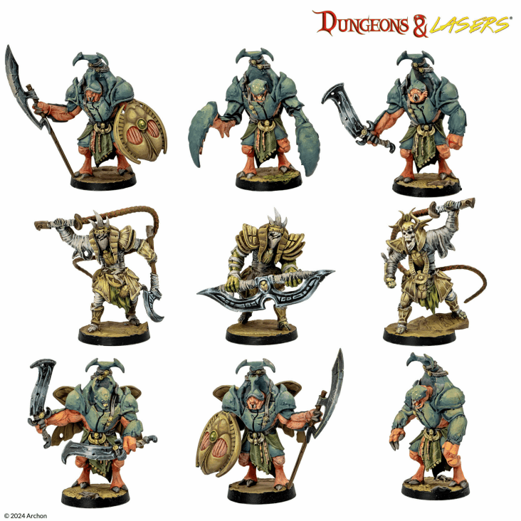 Dungeons &amp; Lasers Miniatures - White Eyes Dunes (DNL0102) - Good Games
