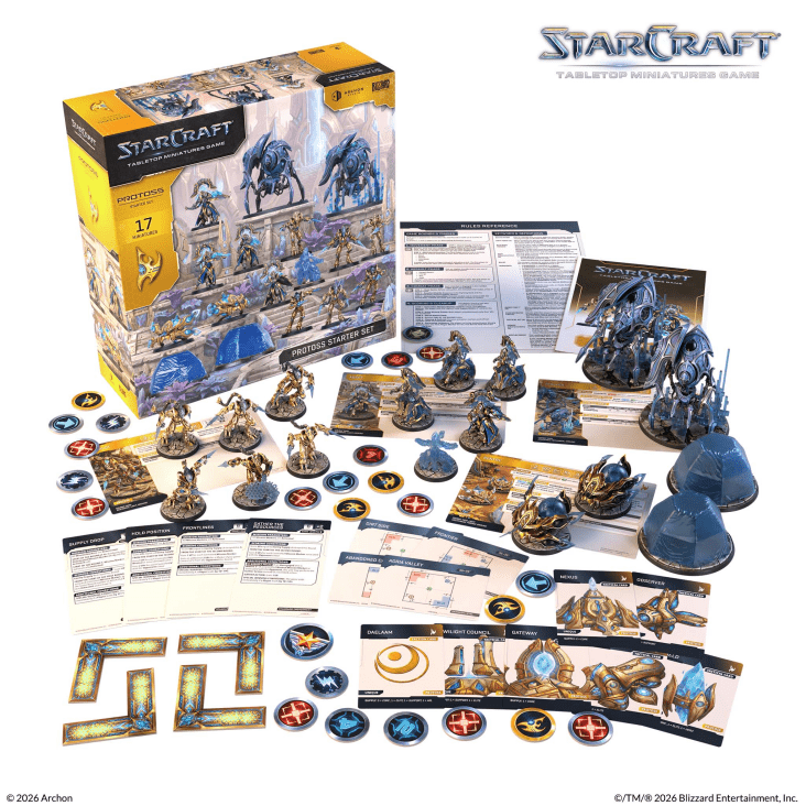 Starcraft Miniatures Games: Protoss Starter Set