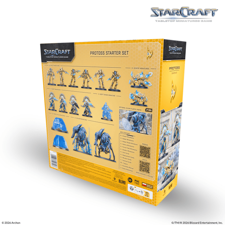 Starcraft Miniatures Games: Protoss Starter Set