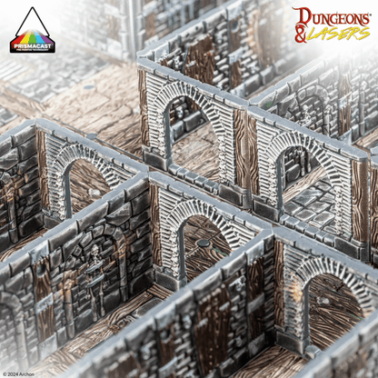 Dungeons & Lasers PrismaCast Pre-Painted Terrain Scale Model - Chambers Of Torment - Good Games