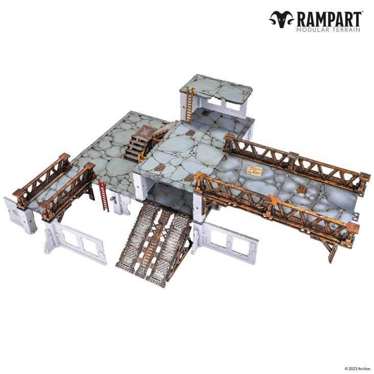 Dungeons & Lasers Rampart - Vertical Expansion - Good Games