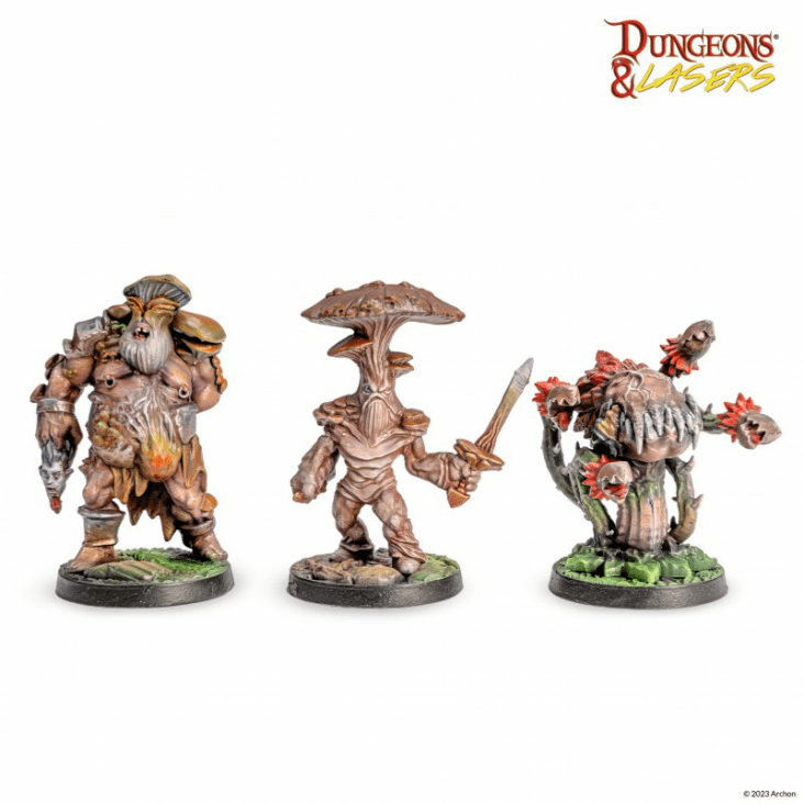 Dungeons &amp; Lasers Miniatures - Woodland Dwellers (DNL0068) - Good Games