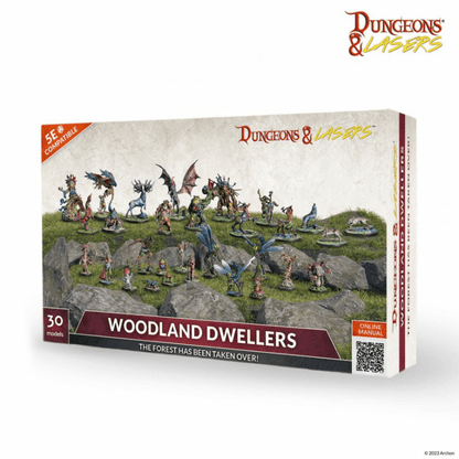Dungeons & Lasers Miniatures - Woodland Dwellers (DNL0068) - Good Games