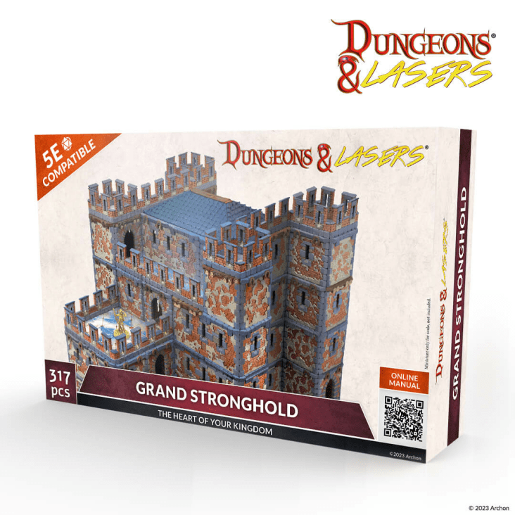 Dungeons & Lasers Starter Sets Scale Model - Grand Stronghold - Good Games