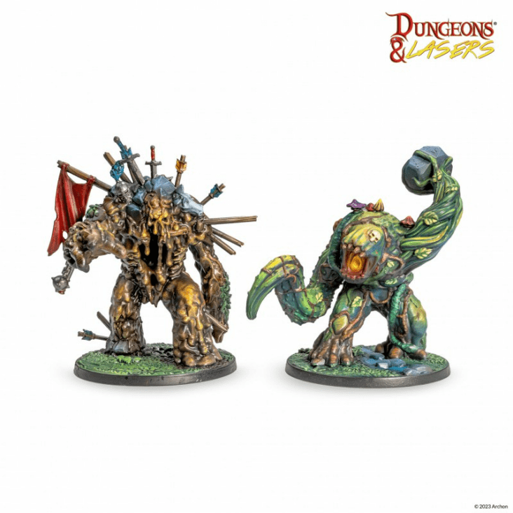 Dungeons &amp; Lasers Miniatures - Woodland Dwellers (DNL0068) - Good Games