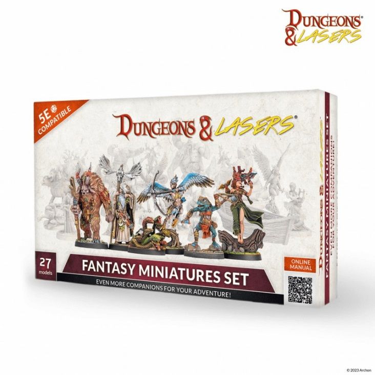 Dungeons & Lasers: Fantasy Miniatures Set - 237967 - Good Games