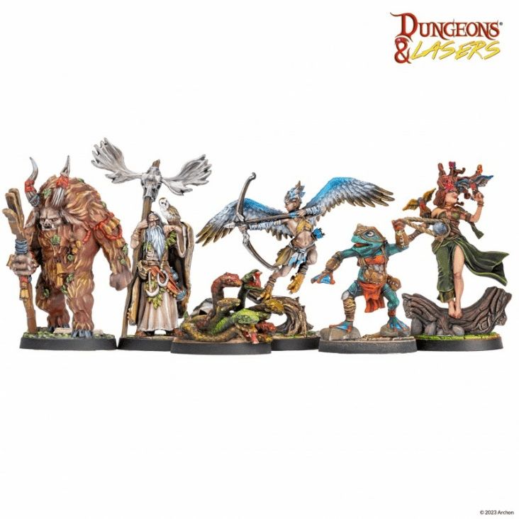 Dungeons & Lasers: Fantasy Miniatures Set - 237967 - Good Games