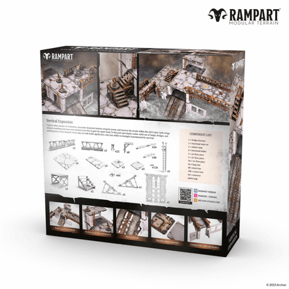 Dungeons & Lasers Rampart - Vertical Expansion - Good Games