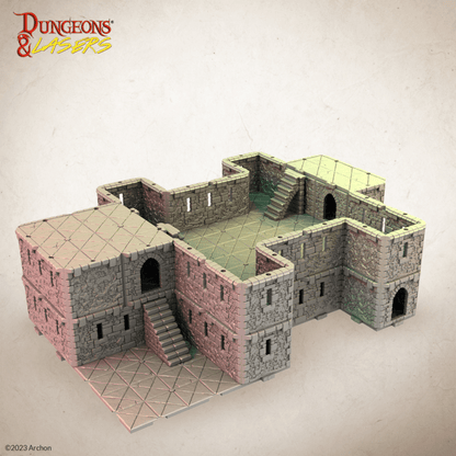 Dungeons & Lasers Starter Sets Scale Model - Grand Stronghold - Good Games
