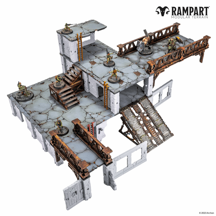 Dungeons & Lasers Rampart - Vertical Expansion - Good Games