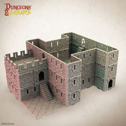 Dungeons & Lasers Starter Sets Scale Model - Grand Stronghold - Good Games