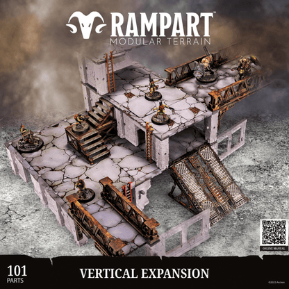 Dungeons & Lasers Rampart - Vertical Expansion - Good Games
