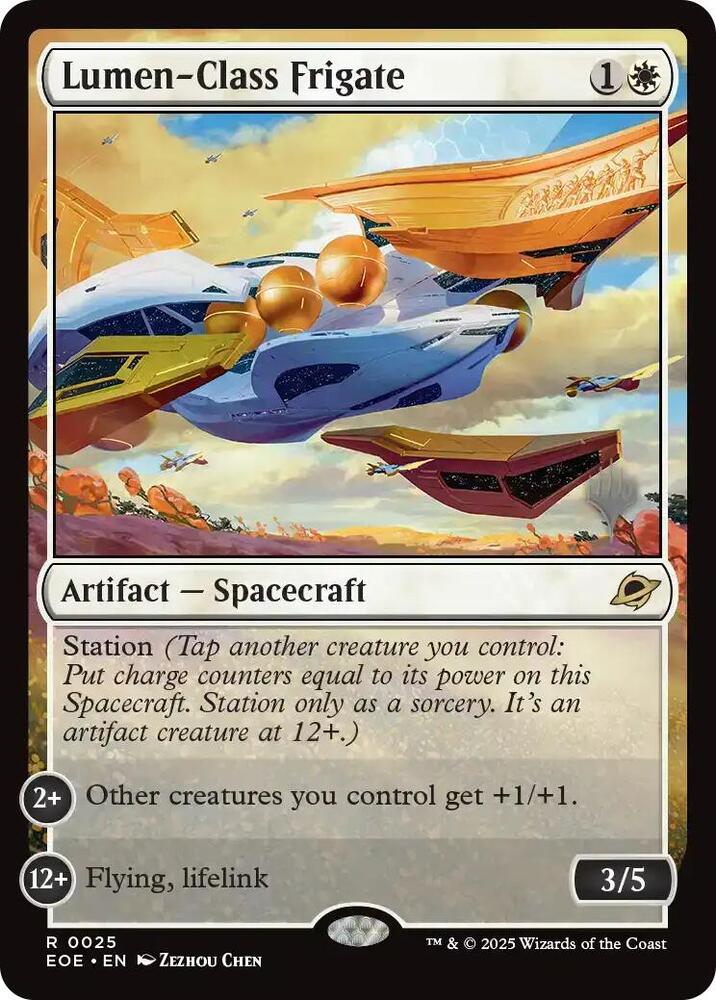 Lumen Class Frigate 25 (Promo Pack: Edge of Eternities)  - Foil