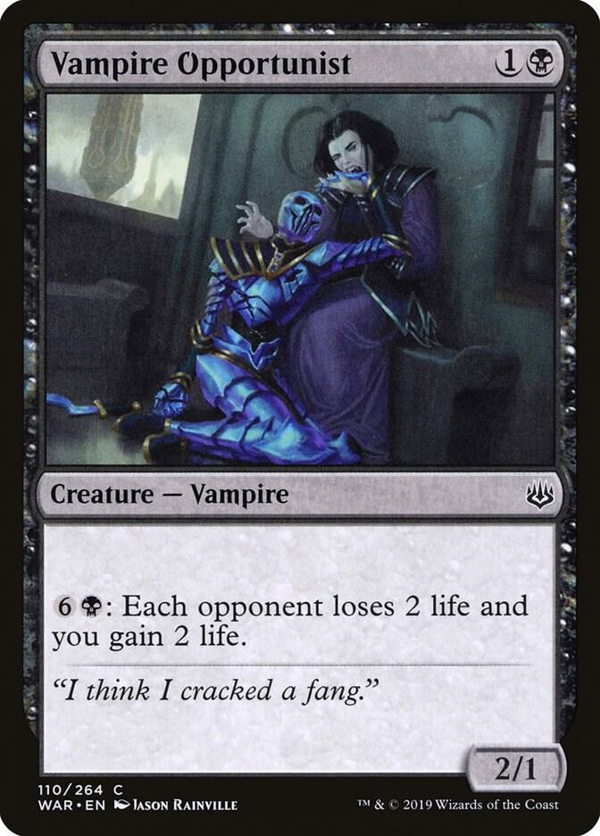 Vampire Opportunist 110/264 (War of the Spark)  - Foil
