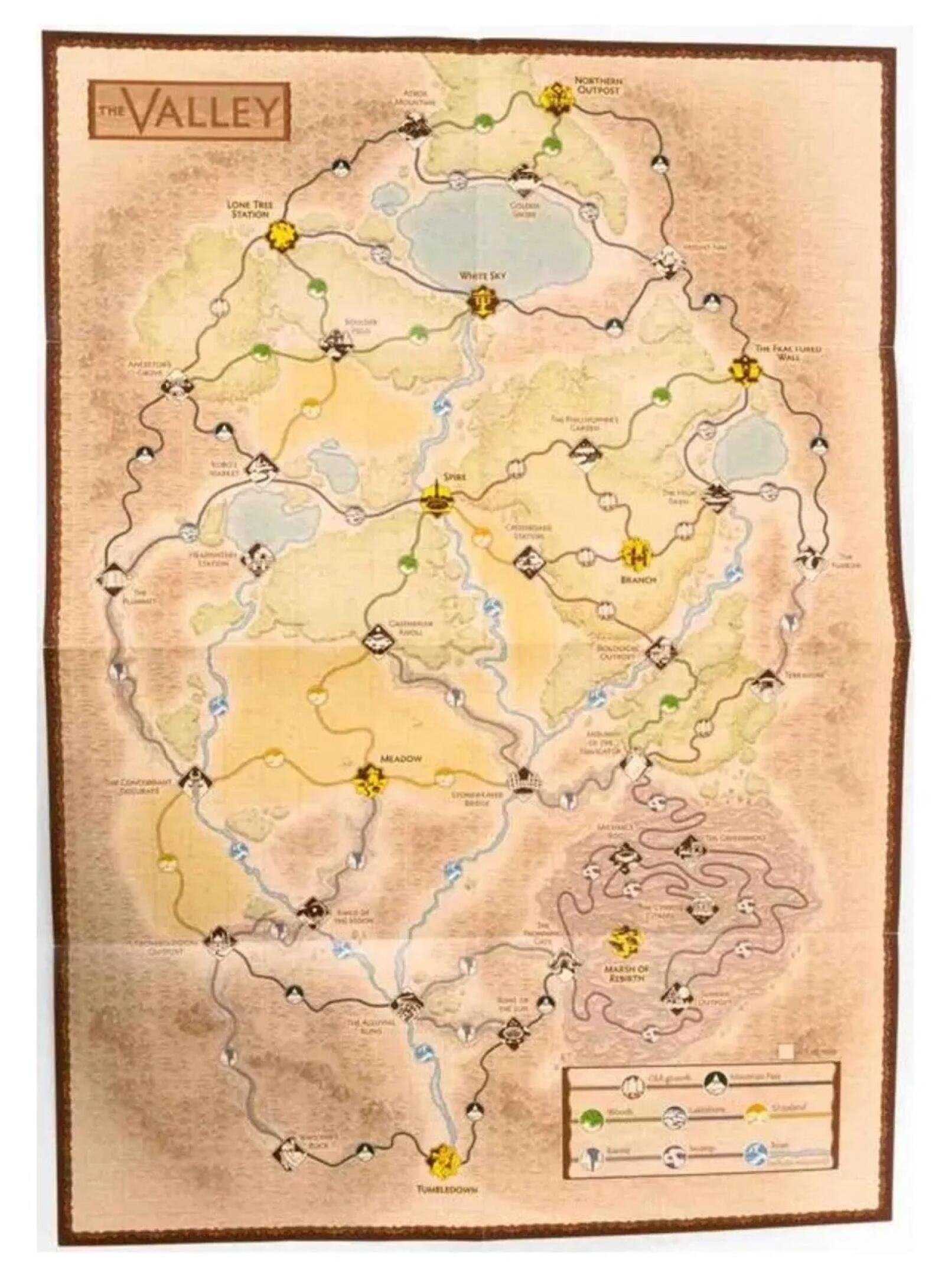 Valley Trail Map – Good Games