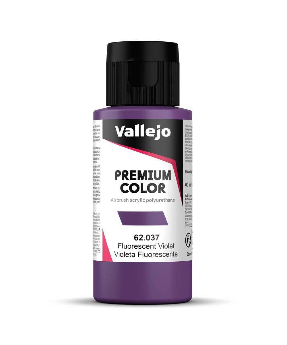 Vallejo Premium Acrylic Color 60ml - Fluorescent Violet - Good Games