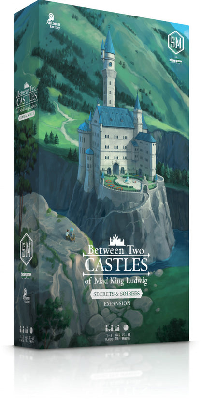 Between Two Castles of Mad King Ludwig: Secrets & Soirees - 1-8 Players Expansion Pack