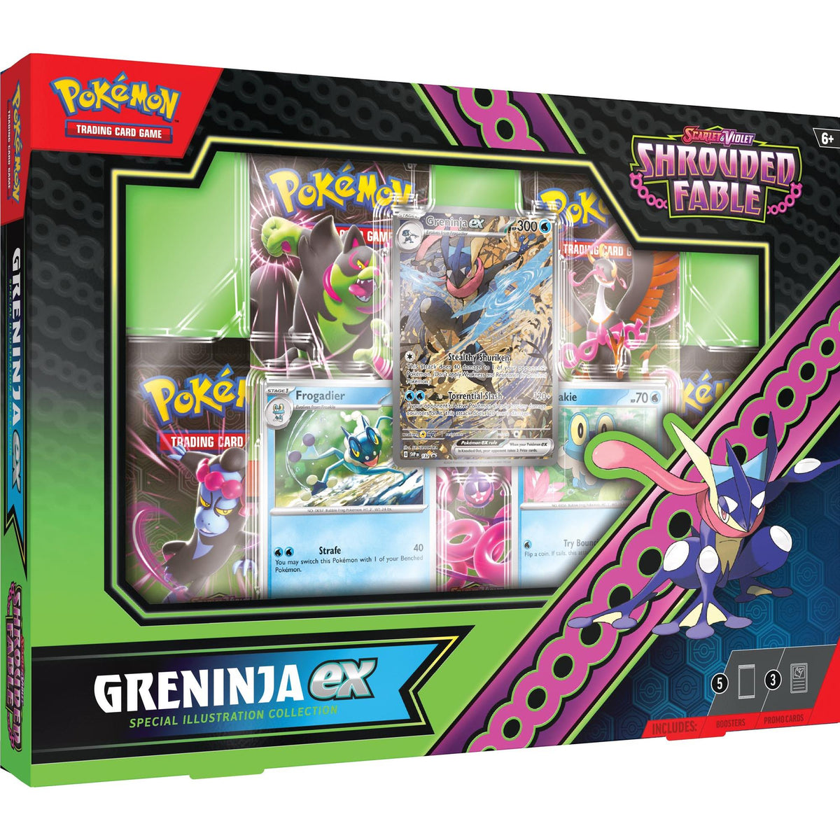 Pokemon TCG - (SV6.5) Shrouded Fable Kindra/Greninja Special Collection - Good Games