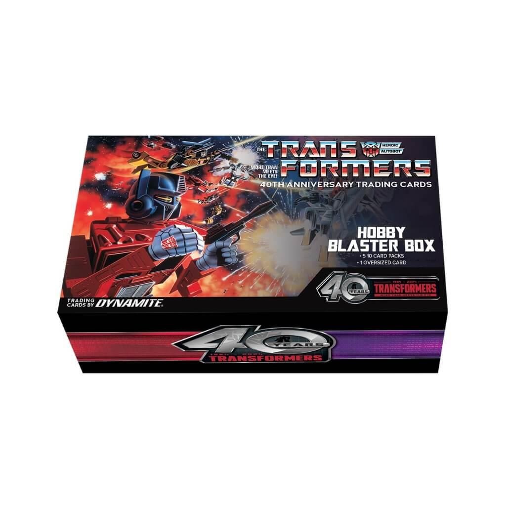 Transformers 40th Anniversary Collector&#39;s Trading Cards Blaster Box - Good Games