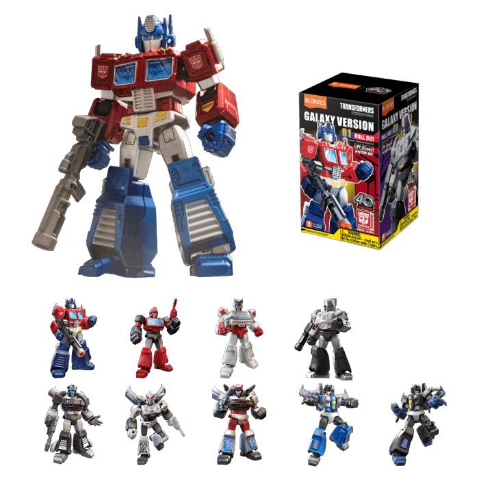 Blokees Transformers GVD01 Roll-Out figure side view