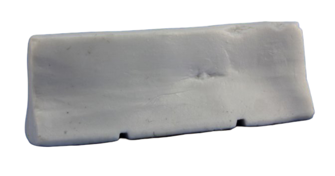 A light gray Reaper Chronoscope Bones Jersey Barrier with subtle texture details