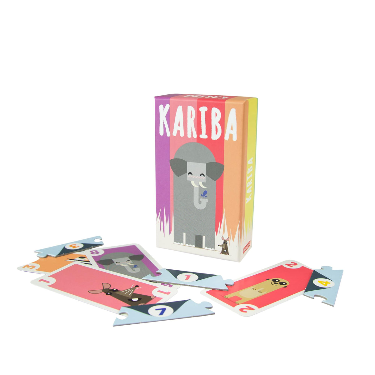 Kariba game box with cards display