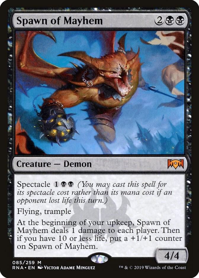 Spawn of Mayhem 85/259 (Ravnica Allegiance) 