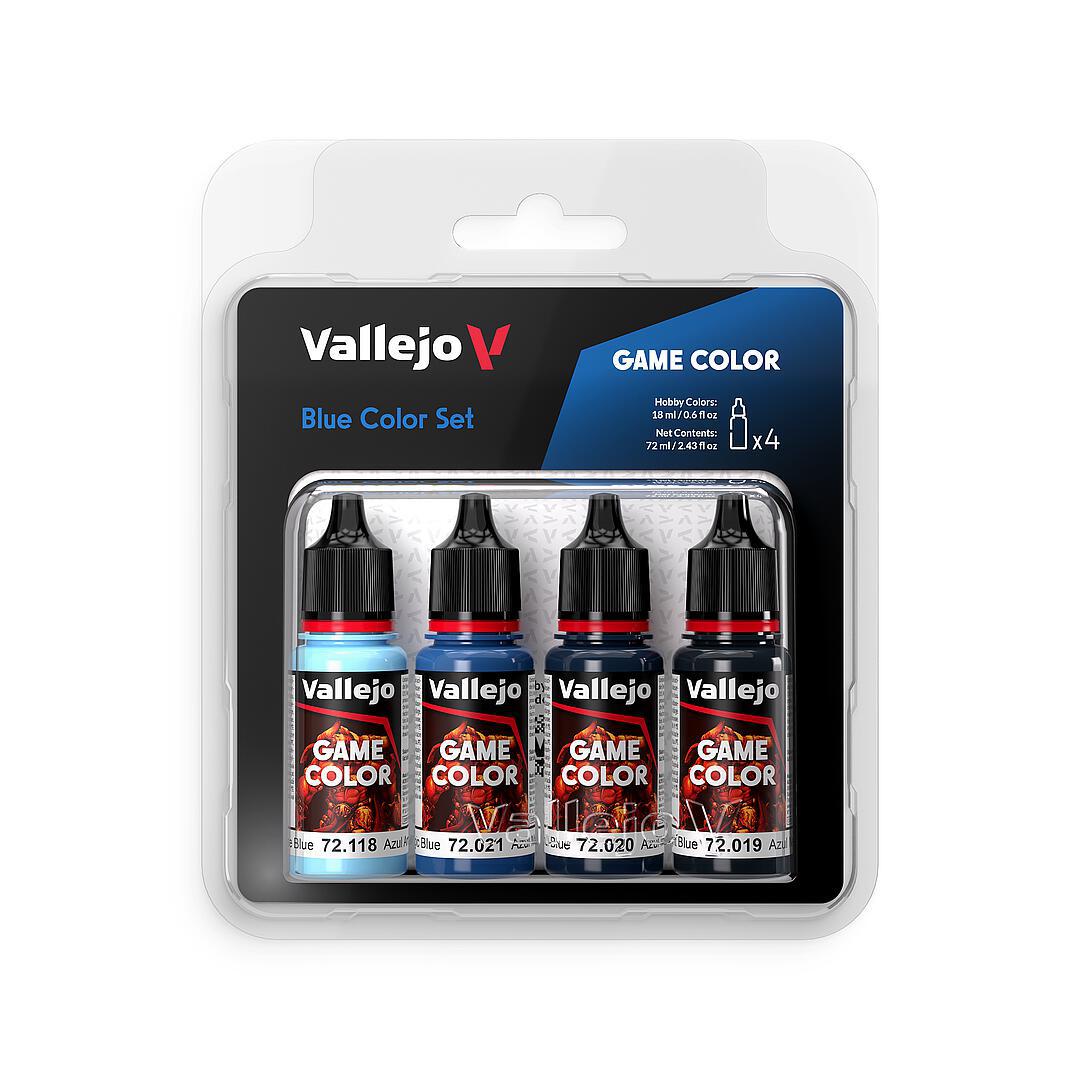 Vallejo Game Colour - Blue Color Set - Good Games