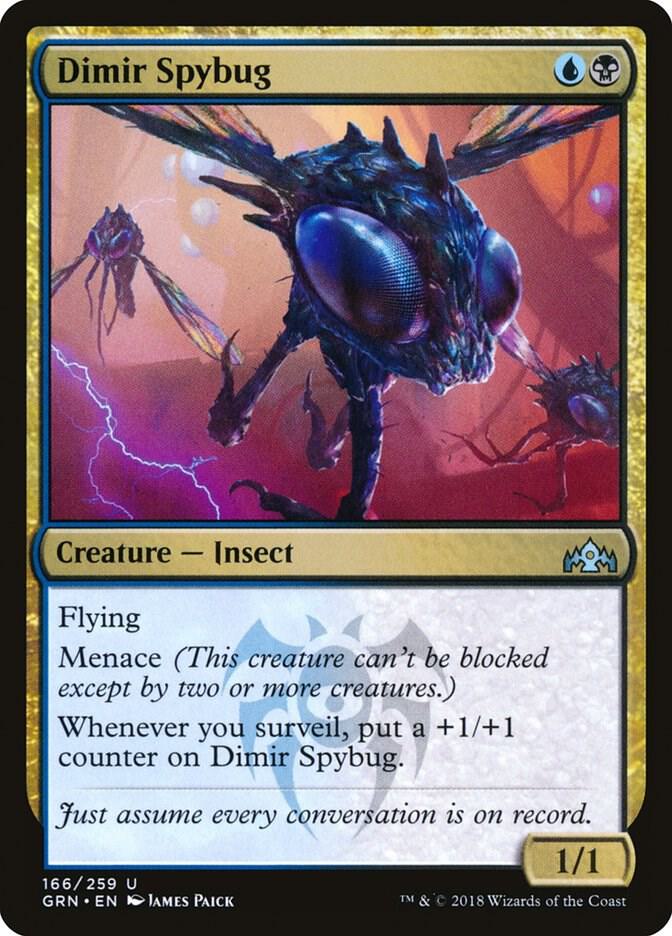 Dimir Spybug 166/259 (Guilds of Ravnica) 