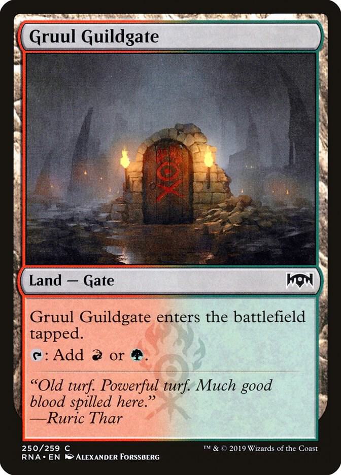 Gruul Guildgate 250/259 (Ravnica Allegiance) 