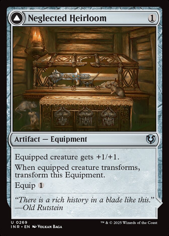 Neglected Heirloom // Ashmouth Blade 269/287 (Innistrad Remastered) 