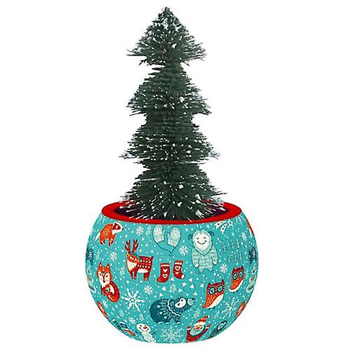 3D Flowerpot Cute Christmas Animals