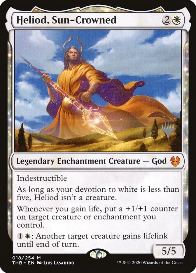 Heliod Sun Crowned 18 (Promo Pack: Theros Beyond Death) 