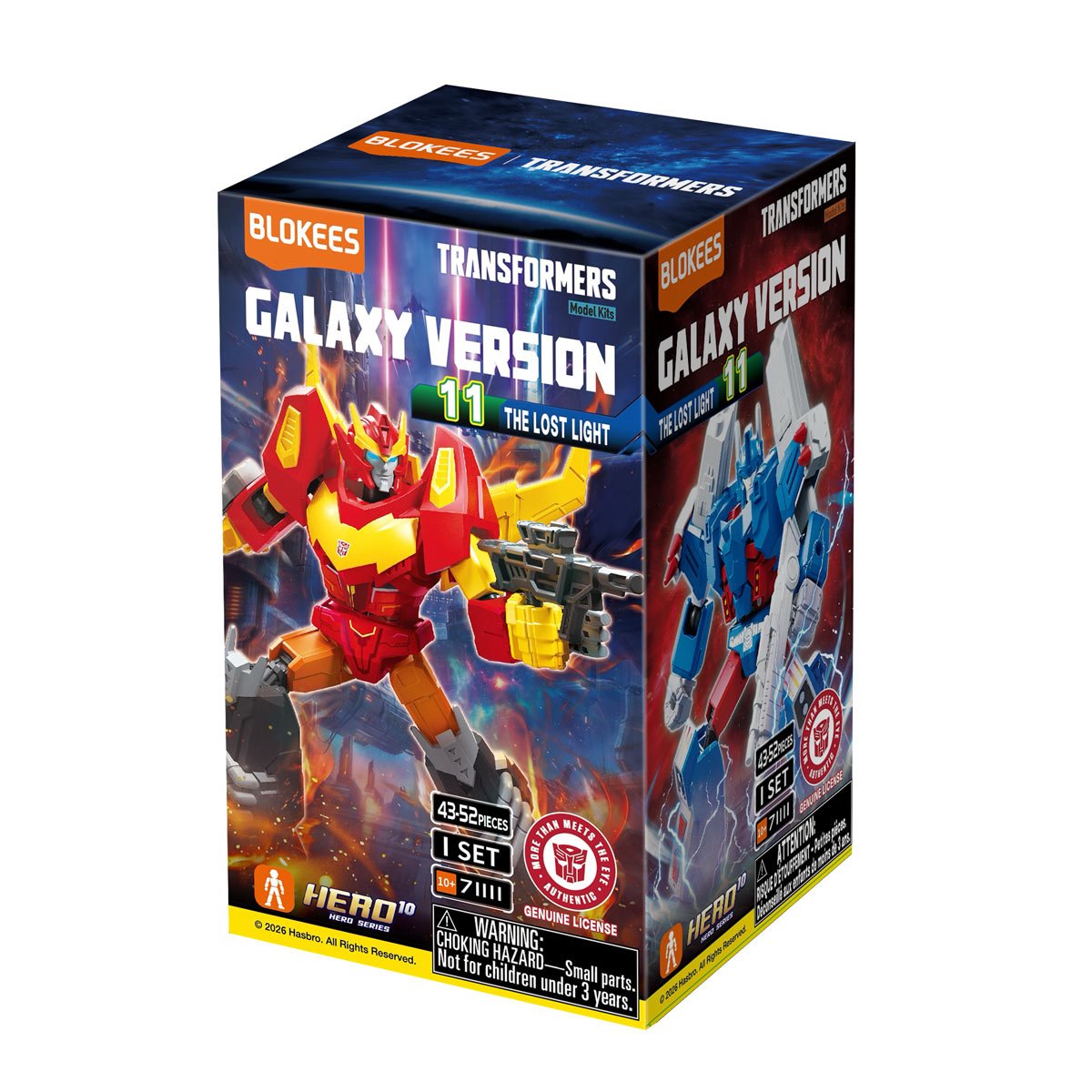 Transformers Galaxy Version 11 - The Lost Light Blokees Figures Display